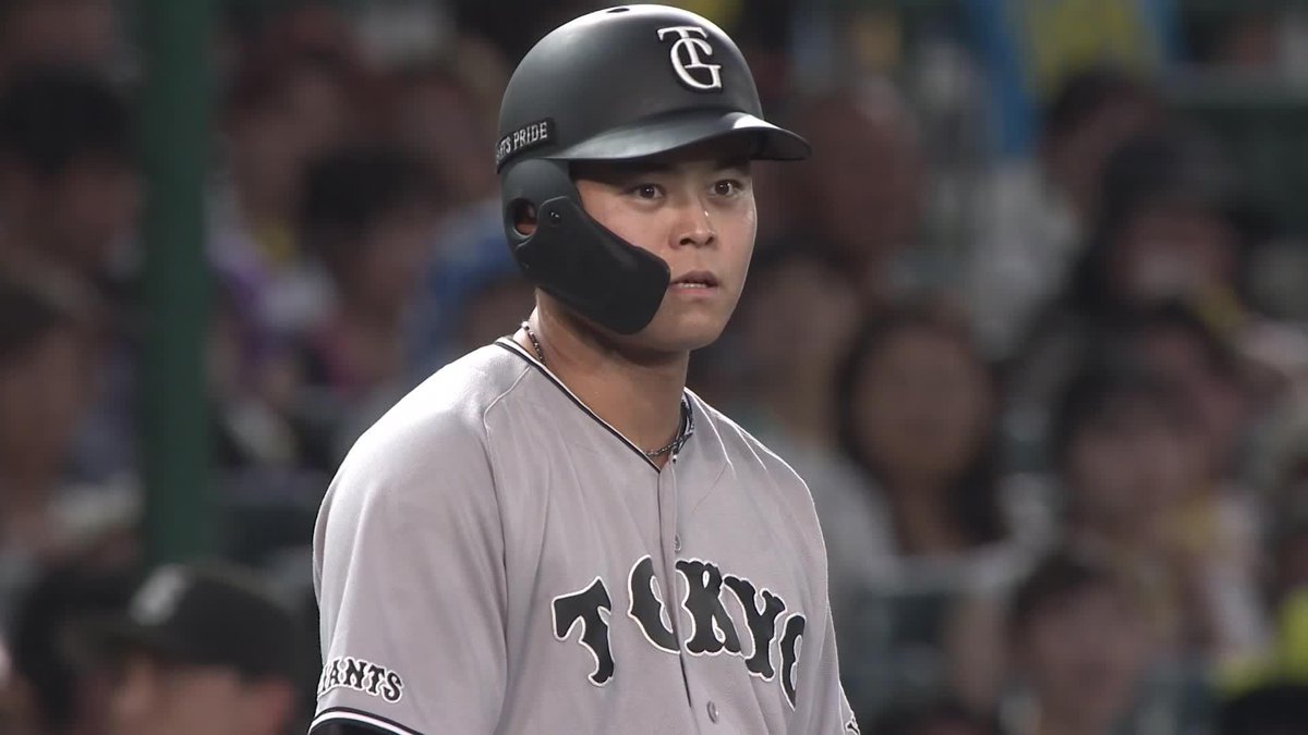 完全にモーションを盗んだ クセを見抜いたか 中山礼都が三盗成功 ⚾️阪神×巨人 #ジャイアンツ #だったらDAZN