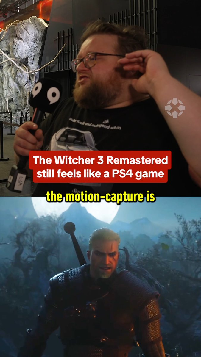 We've seen The Witcher 3 Remastered and it looks great. Presented by Fable #gamescom2026 #thewitcher3 #gaming