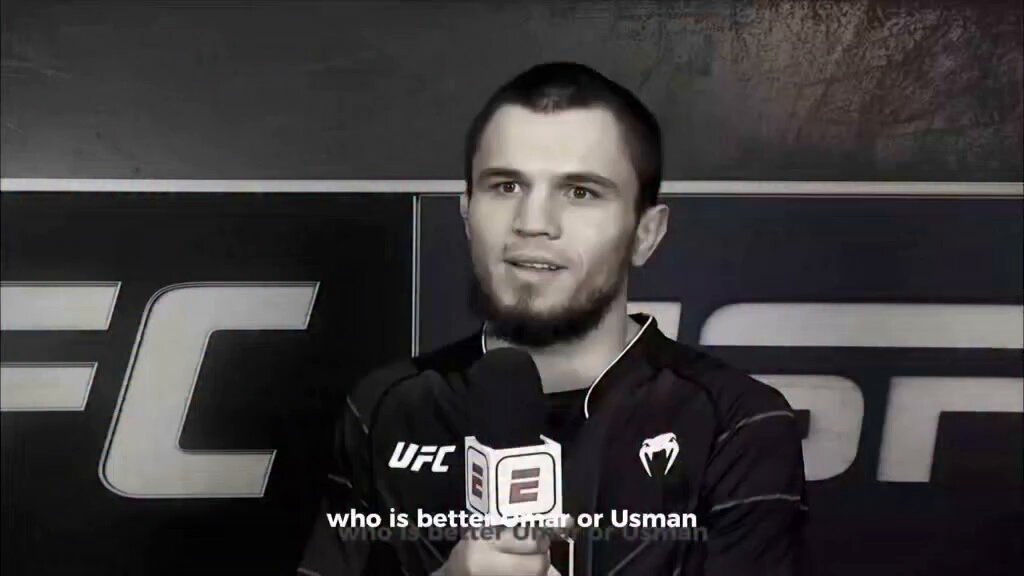 Umar Nurmagomedov speaking about his brother Usman in an old interview ❤️ “This guy number one— I will be happy if this guy will be like... if he will take all belts in the world, you know? This is my brother, I want he will be champion.”