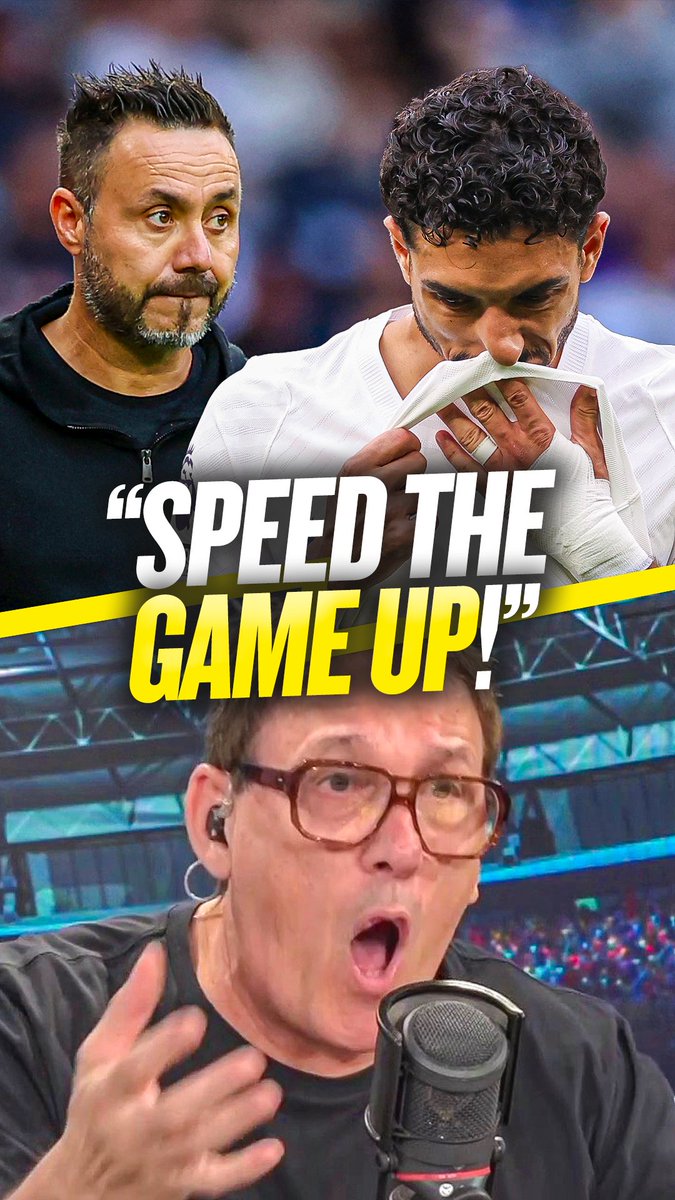 🤦♂️ "They love to play walking Football at the back!" ⚡️ "Speed the game up!" Tony Cascarino insists Spurs need to play faster Football after their 2-0 defeat to Newcastle