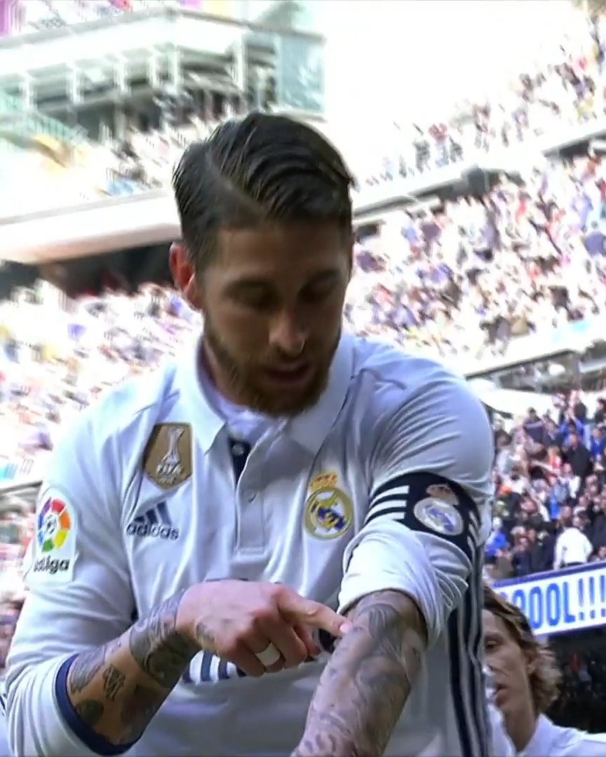 ✈ ¡AIR Sergio Ramos en el RealMadridMálaga! LALIGAEASPORTS | Real Madrid C.F.