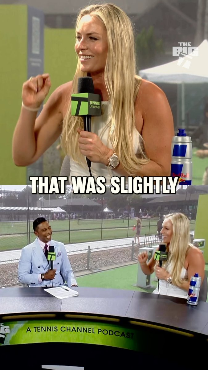 Athlete to athlete 🤝 Lindsey Vonn on how Federer inspires her. Listen or watch now ➡️