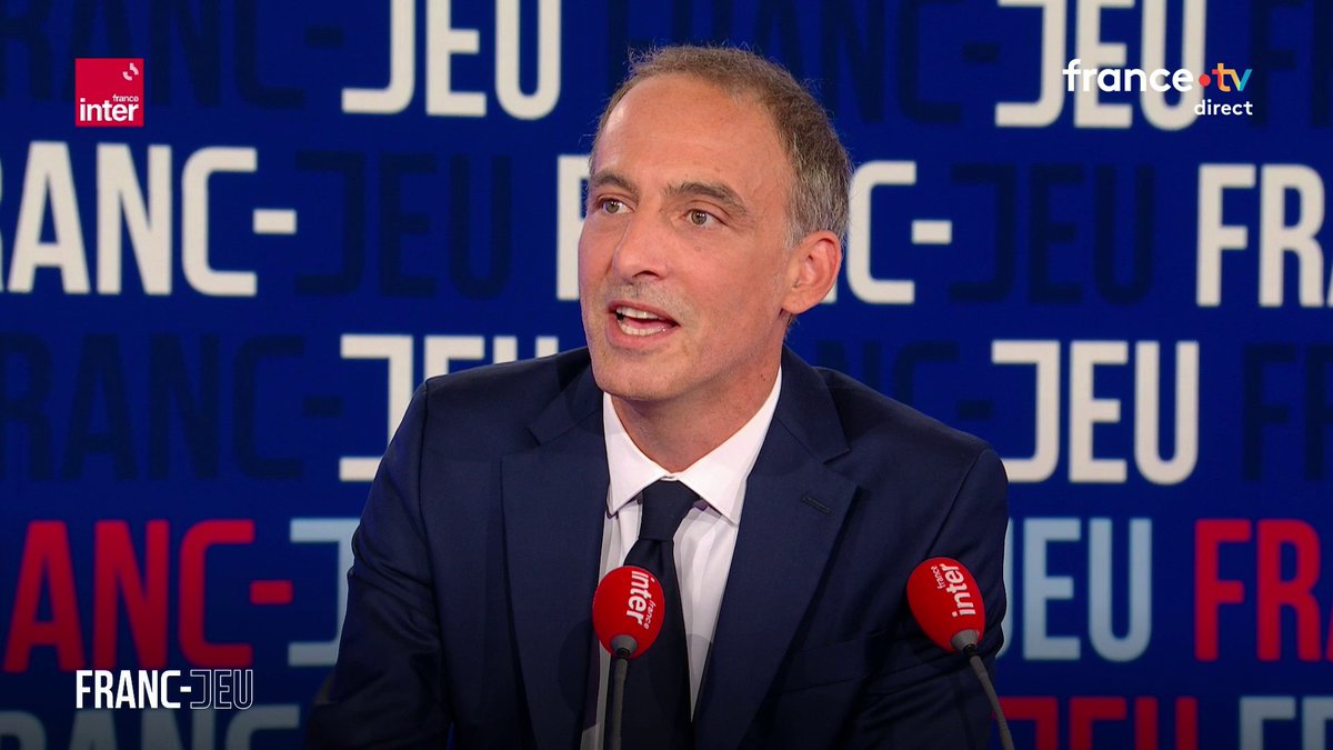 🔴 🗣 "C'est le moment de la refondation de la gauche (...) c'est l'heure de la clarification", assure Raphaël Glucksmann, invité de la nouvelle émission politique de France 2, "Franc-jeu". Il se félicite de la participation d'Olivier Faure à la primaire de la gauche. #franc-jeu