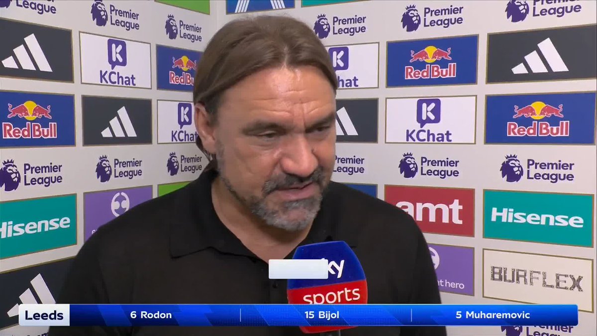 "Brentford are a very physical and intense side, we need to control those moments" Leeds manager Daniel Farke praises the quality of Brentford's midfield 👏
