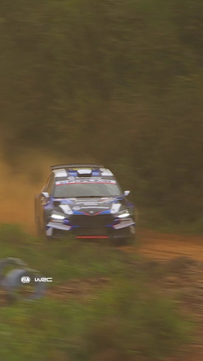 Small mistake, big consequences 😬 #WRC | #uenoRallyDelParaguay 🇵🇾