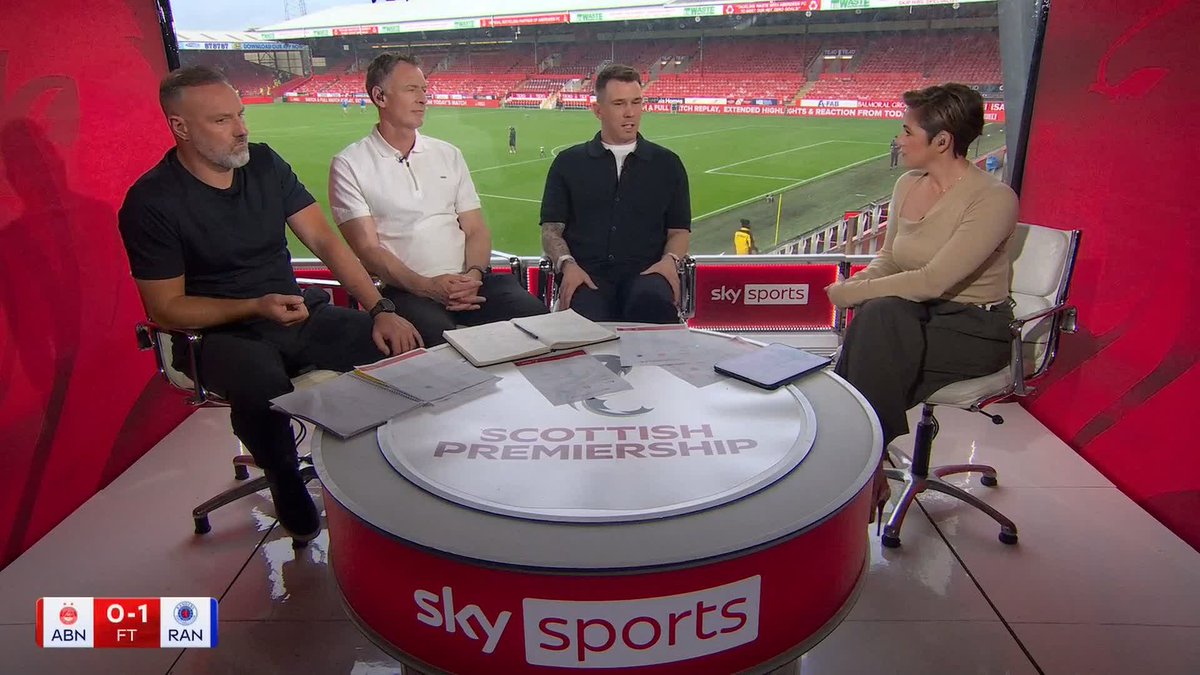 🗣️ "When Rangers come to Pittodrie they always seem to raise their game" 🗣️ "They really had a chance to go for the jugular against an average Rangers team" Ryan Jack and Chris Sutton on Aberdeen’s performance ⤵️
