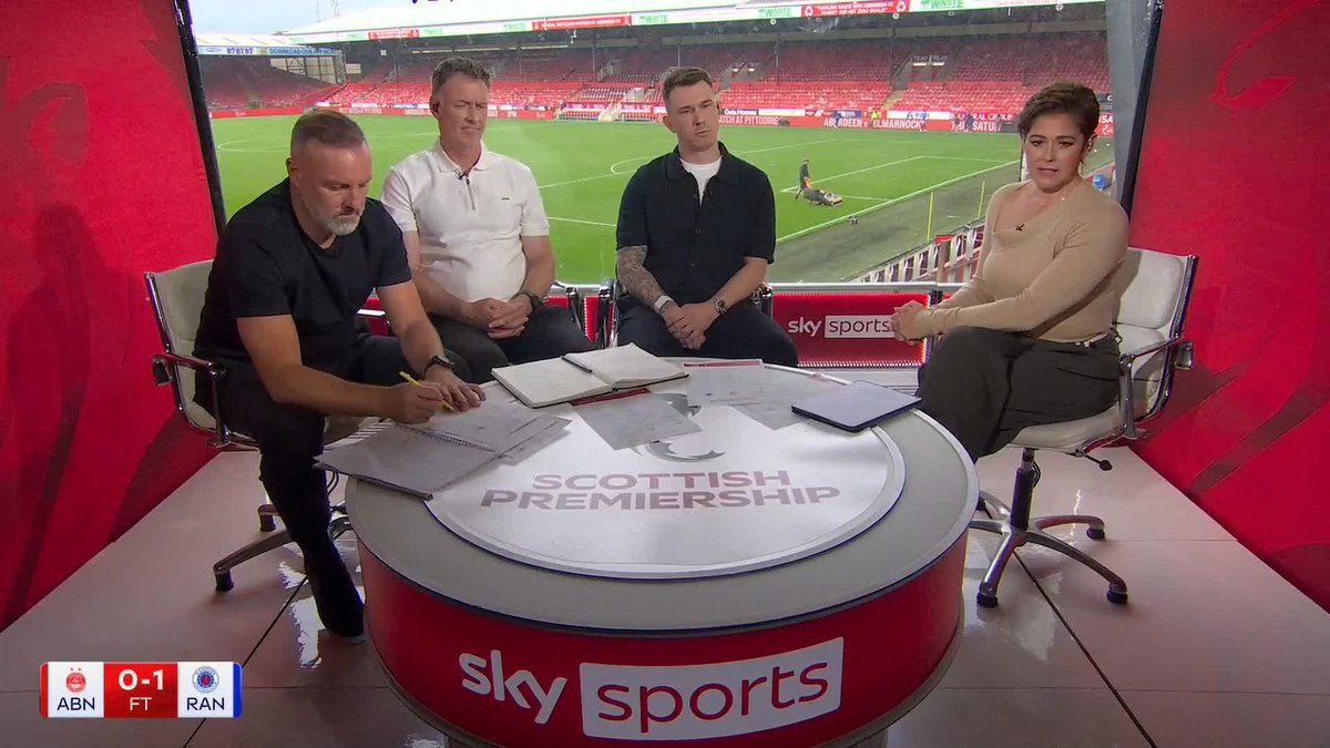 🗣️ “I think he’s clutching massively there, that was a shoddy performance” Chris Sutton on Stephen Robinson and Aberdeen ⤵️