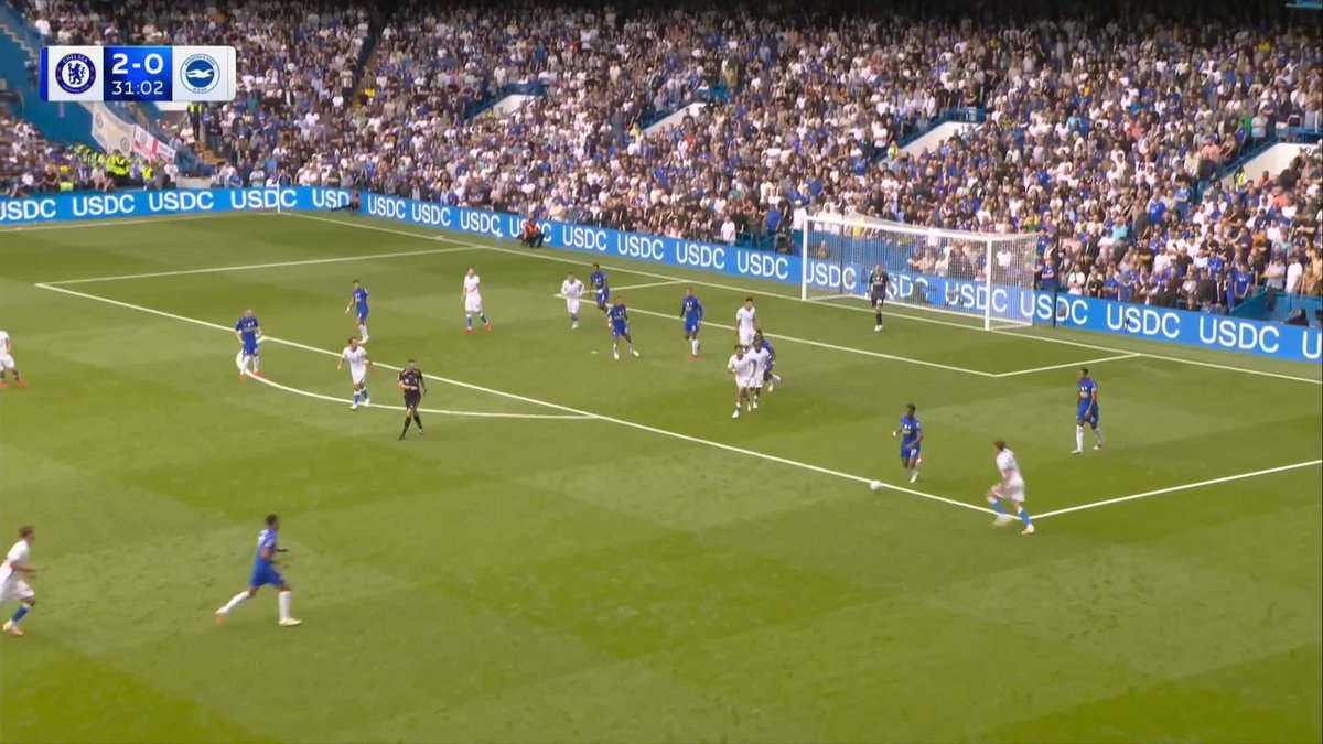 Joao Pedro finishes off a deadly Chelsea counter-attack and gives the Blues a 3-0 lead 🔥