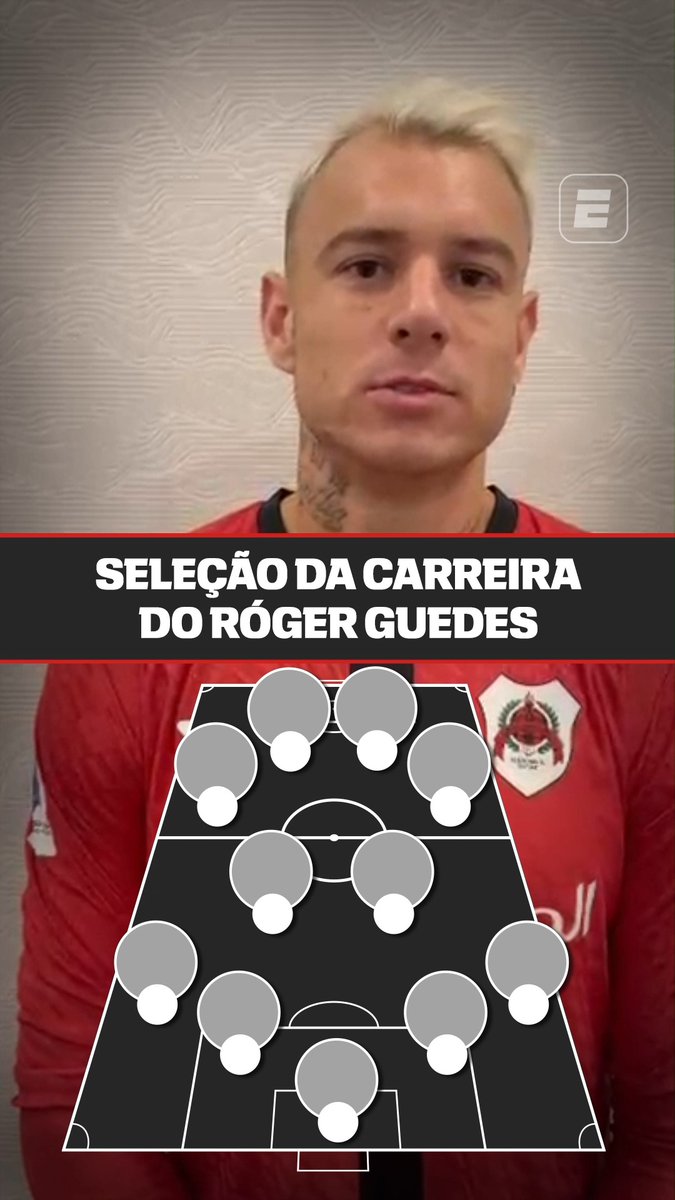 A SELEÇÃO DA CARREIRA DO RÓGER GUEDES! Quais foram os melhores jogadores com quem o camisa 10 do Al-Rayyan já trabalhou?🔥🔥🔥 #FutebolNaESPN #RogerGuedes