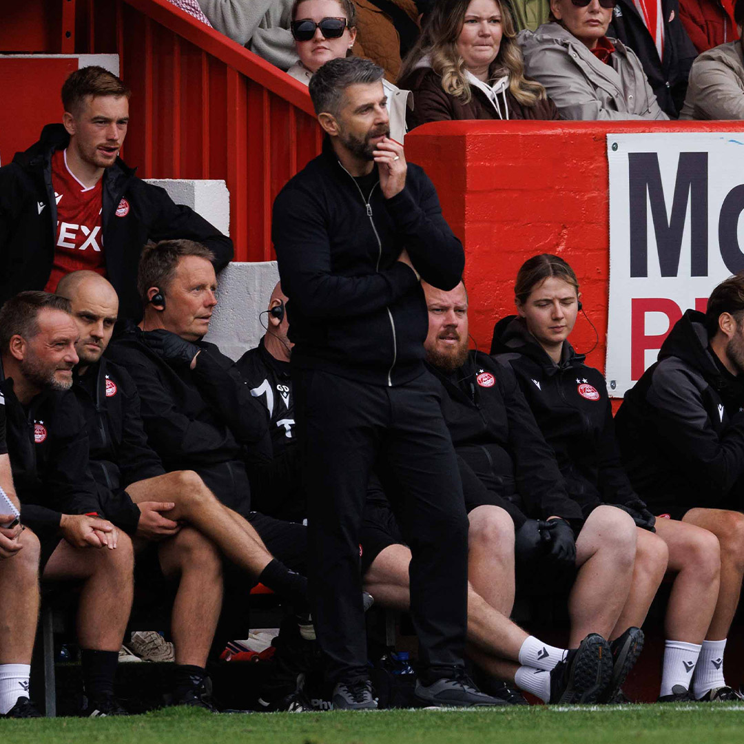 Stephen Robinson spoke to RedTV following our game against Rangers.