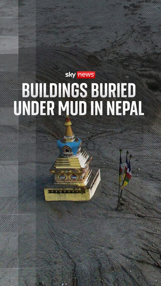 Drone footage shows the scale of devastation in the Nuwakot district of Nepal, where buildings have collapsed and homes have been damaged. At least 730 people have died following the disaster in Nepal and Tibet. 🔗