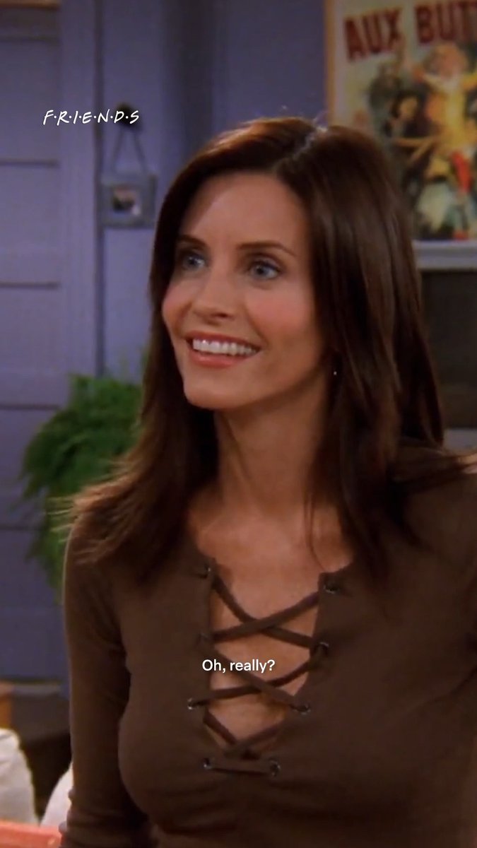 Let’s try to stay on subject here. #FRIENDS