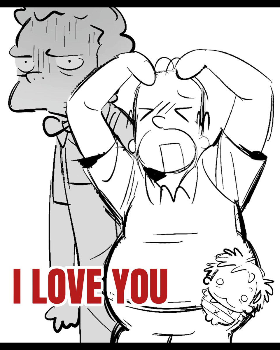 #thesimpsons moe we love u ❤️ 我特么不行了