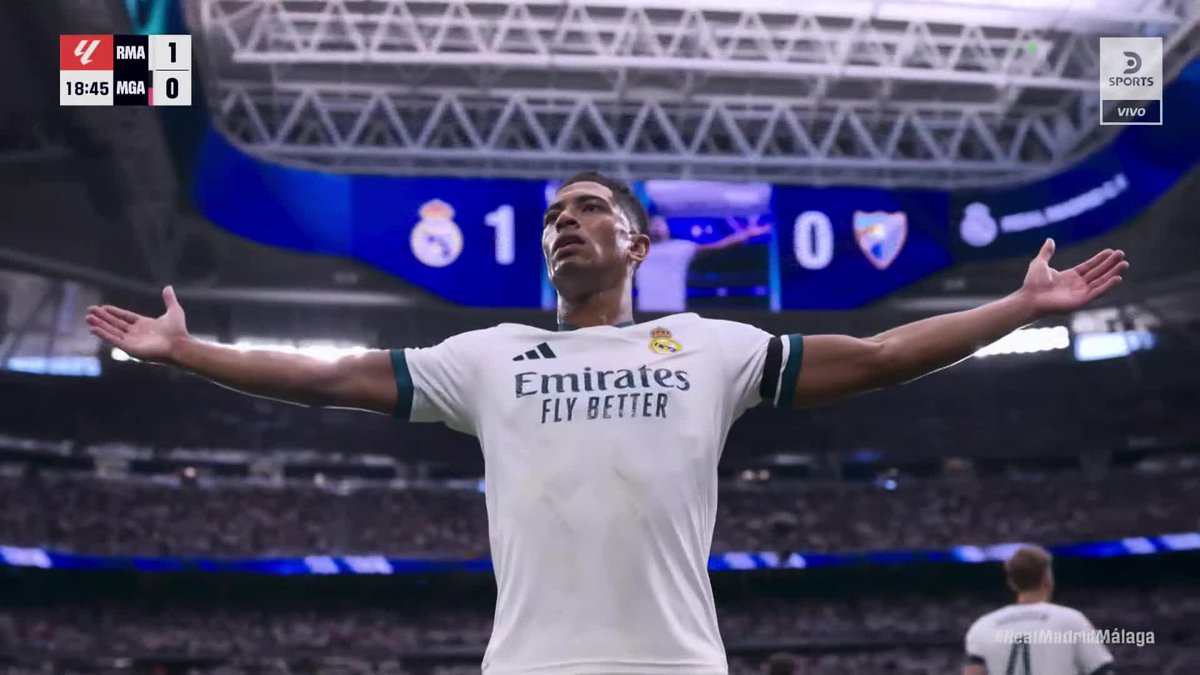 😮‍💨🏴󠁧󠁢󠁥󠁮󠁧󠁿🇪🇸 EL GOLAZO DE JUDE BELLINGHAM PARA EL 1-0 DEL REAL MADRID.