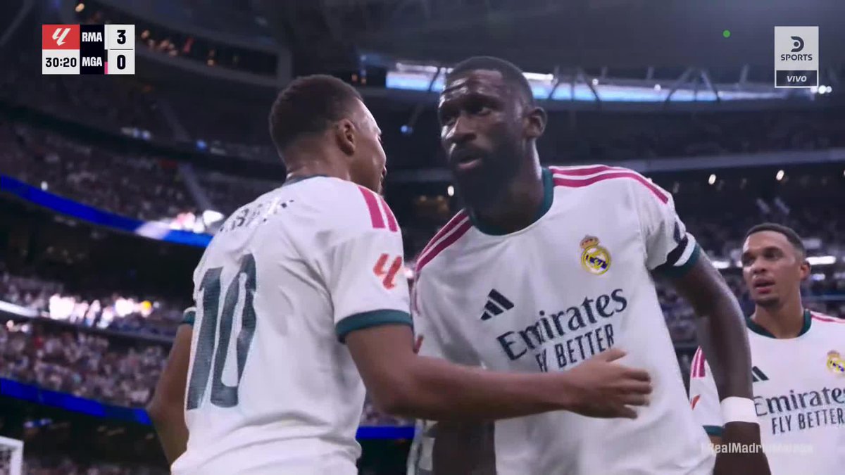 ‼️🇫🇷 KYLIAN MBAPPÉ Y REAL MADRID GOLEA 3-0 A MÁLAGA EN 30 MINUTOS.