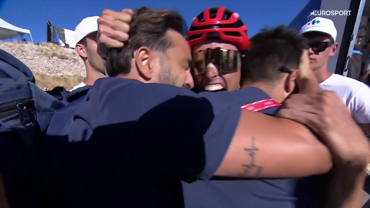 El grito. La liberación de Enric Mas. #LaVuelta26