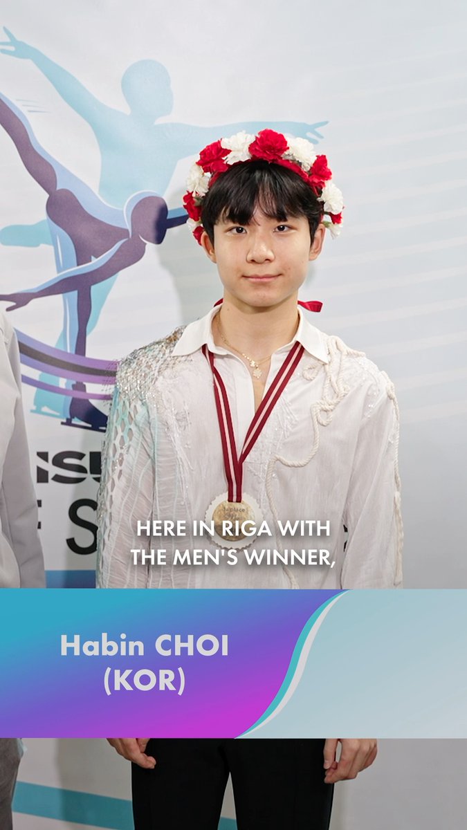 Habin Choi jumps all the way to the top of the podium, landing 3 quads and a new personal best score along the way 🥇🔥 Hear his thoughts on this milestone achievement 🎙️👇
