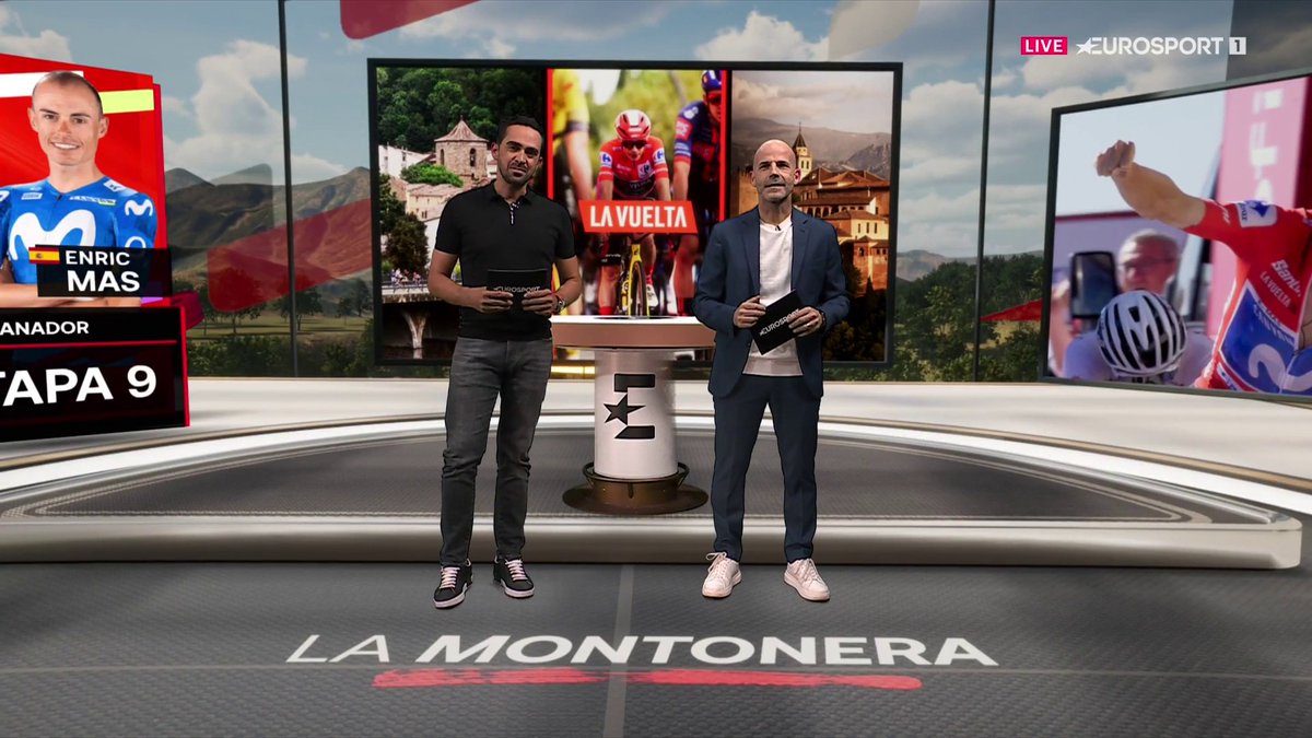 "Ha sido espectacular" El mejor post, en La Montonera de La Vuelta. Rubén Fernández Alberto Contador 📺 Vente YA a Eurosport.es 1 y HBO Max España. #LaVuelta26