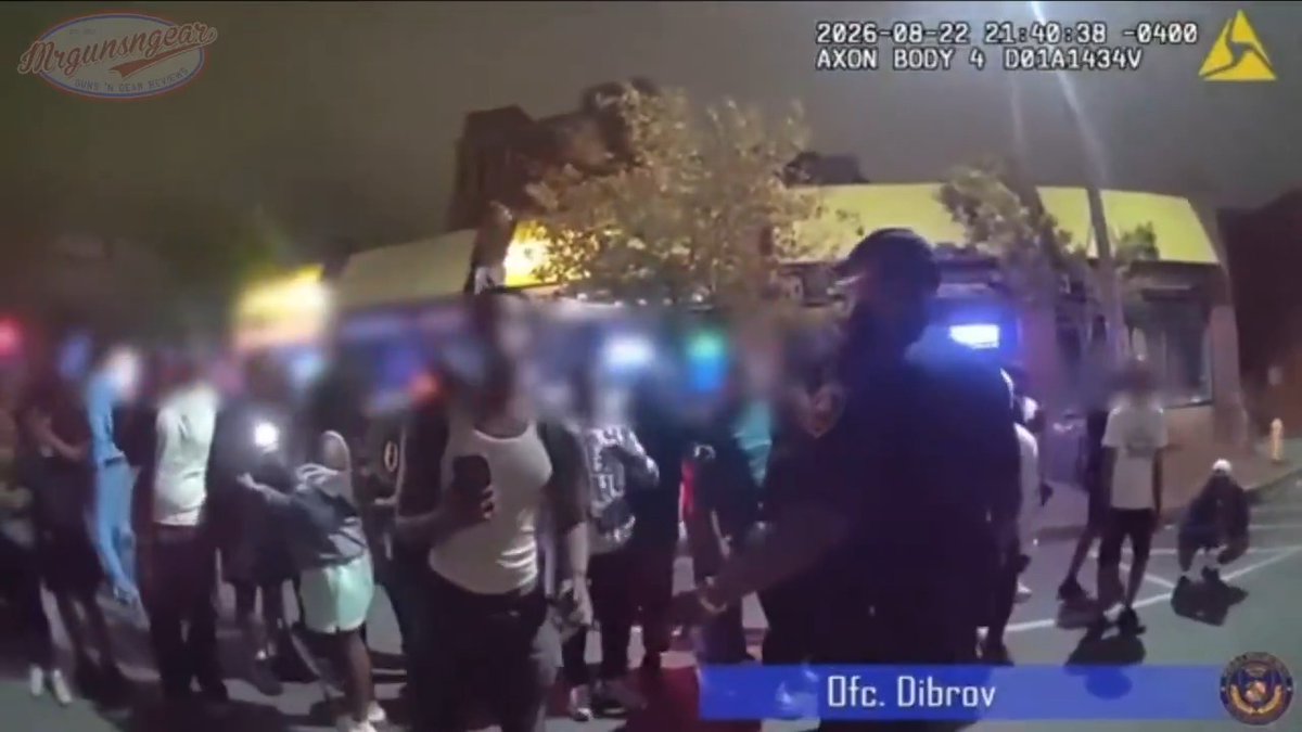 Bodycam footage from last week's officer involved shooting in Baltimore has been released. Tyrik Braxton drove his vehicle toward officer Samuel Thomas who positioned himself in front of the vehicle whilst issuing a ticket for expired tags. As the driver put the car in drive and began advancing toward the officer, Mr. Thomas performed a 9mm complex ballistics test involving an intermediate barrier and vehicle glass with his Gen5 Glock 47 handgun. The test was ultimately unsuccessful and Mr. Braxton is reportedly recovering from his wounds and will now cost taxpayers millions of dollars. After the shooting, a crowd gathered around the scene (shown at the end of the video) and threw objects at the officers and EMS responders because - it's Baltimore. Avoid Baltimore accordingly... #CityLife #baltimore #police #glock #ballistics #IQTest #FAFO #cops #maryland #dumb #urban #democrats #CharmCity #Bmore