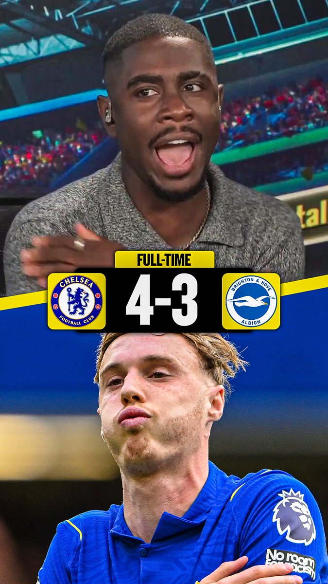 Goals panel react as Cole Palmer scores Chelsea's 4th against Brighton! This episode of Goals is brought to you by William Hill. 18+