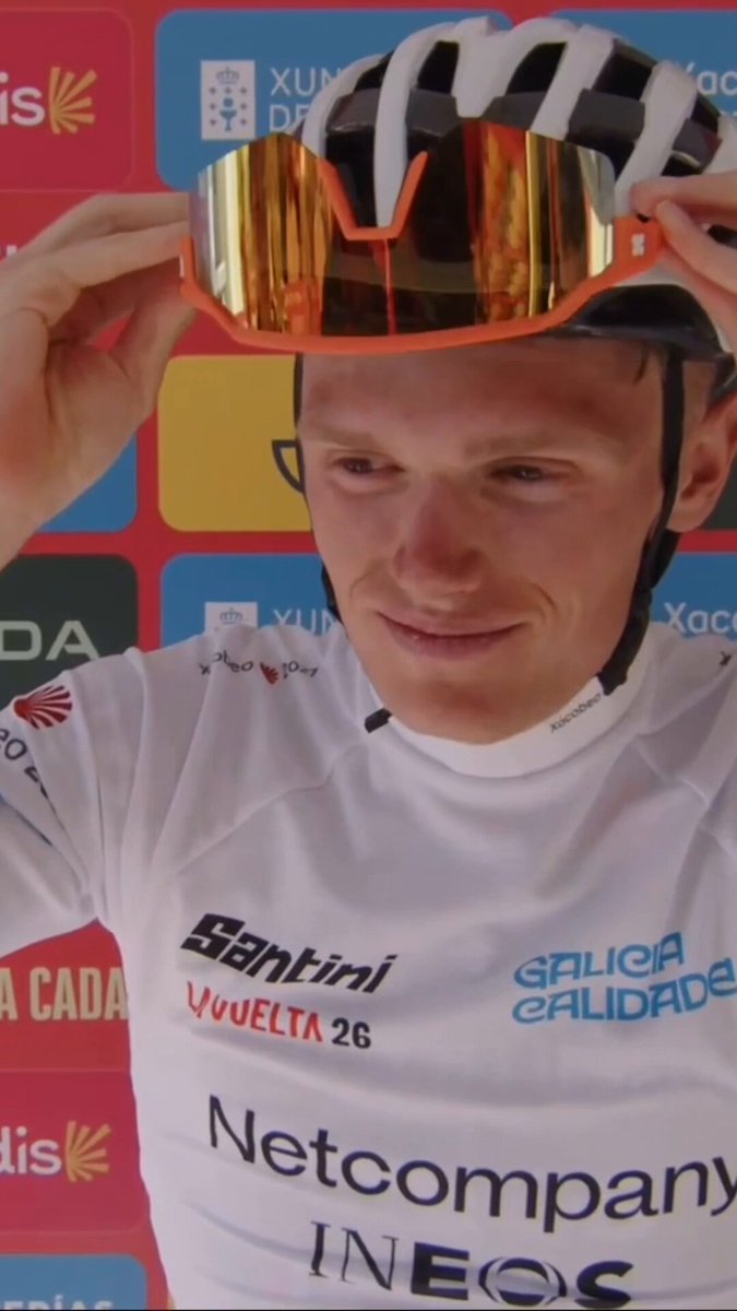 🗣️ "I felt good today and it was nice to racing at the front." Oscar Onley talks us through a close battle on stage nine at #LaVuelta26