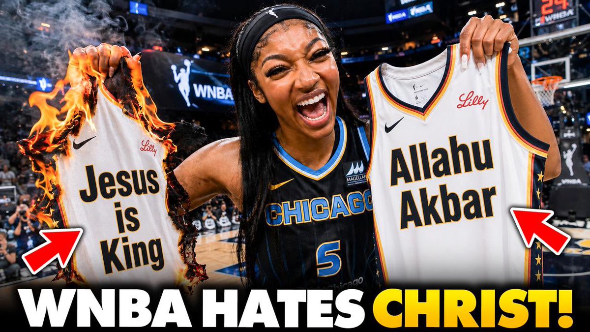 PANIC: Christians Mass Boycott WNBA After League BANS 'Jesus Christ' From Jerseys, Allows ONLY Islam... The WNBA’s own store blocked “Jesus Christ” and “Jesus is God” on custom jerseys. “Praise Allah,” “Allahu Akbar,” and even “Hate Jesus” went straight through. That’s not a filter error. That’s a double standard. If the WNBA doesn’t want religion on jerseys, ban every slogan. Don’t block Jesus and green-light Islam.