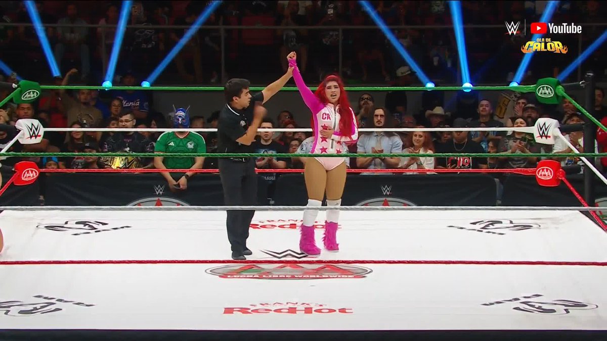La Catalina es la retadora #1 por el Reina de Reinas en #AAATriplemania #AAAOlaDeCalor 🔥