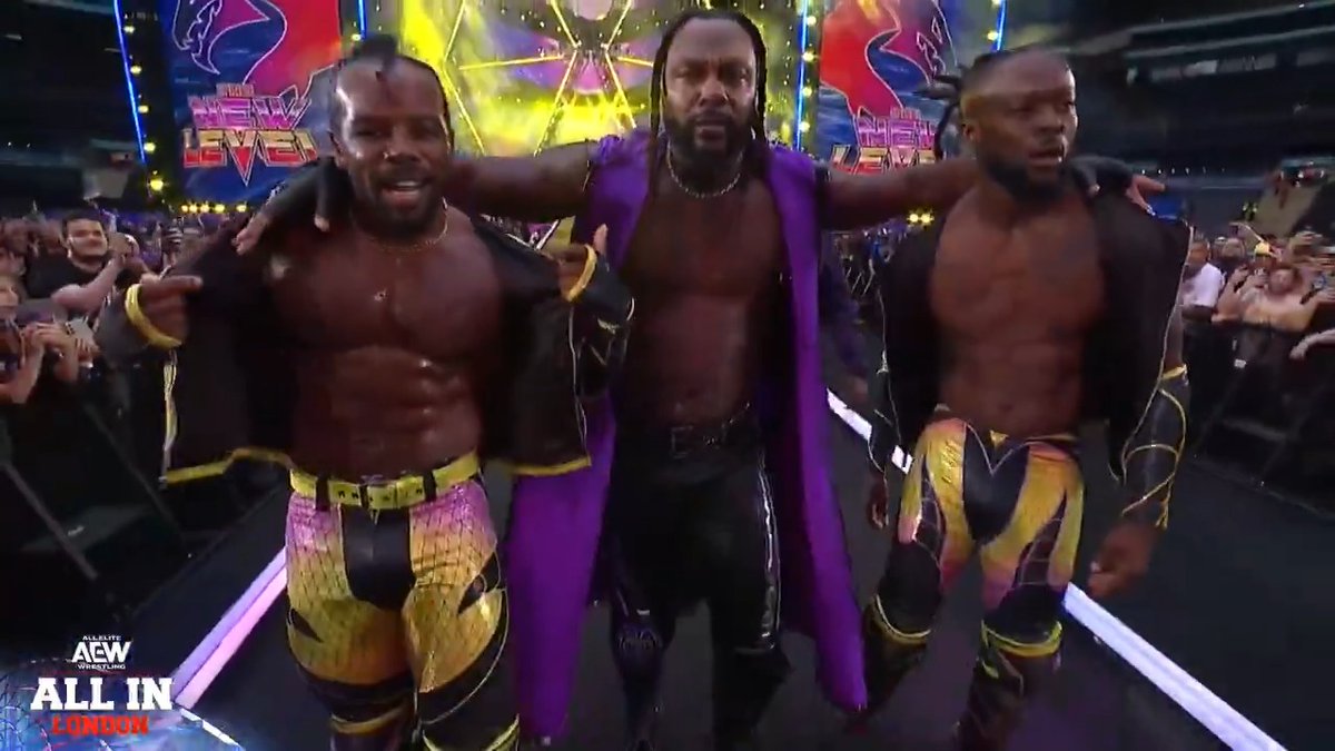 🚨 Kofi and Austin Creed, The New Level, have arrived in AEW #AEWAllIn