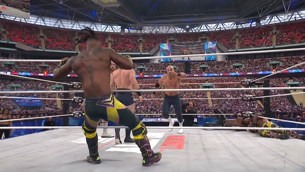 KOFI AVOIDS ELIMINATION #AEWAllIn