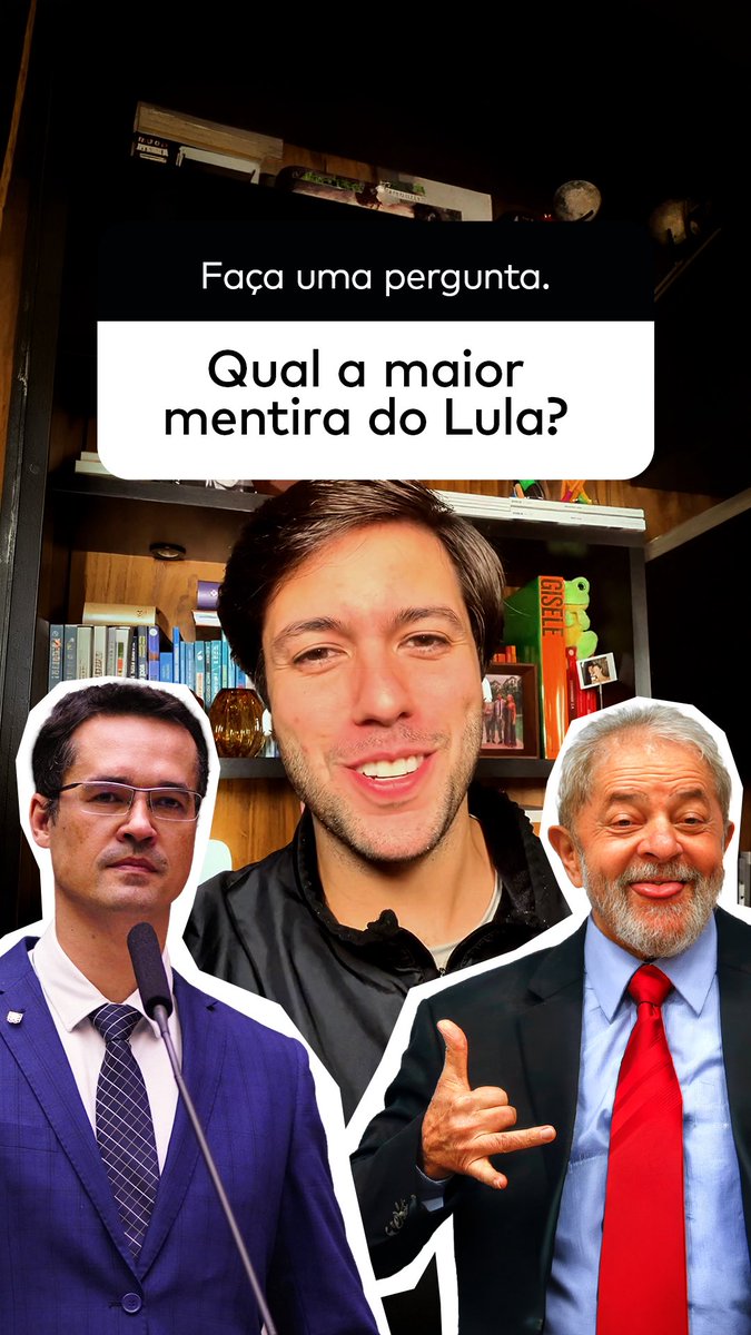 Qual a maior mentira do Lula? 👀 Se concorda com a escolha do Coppolla, compartilhe. Se discorda, responda 👇🏼 Confiram o artigo exclusivo do ex-coordenador da Lava Jato Deltan Dallagnol para Assinantes da nossa newsletter em:
