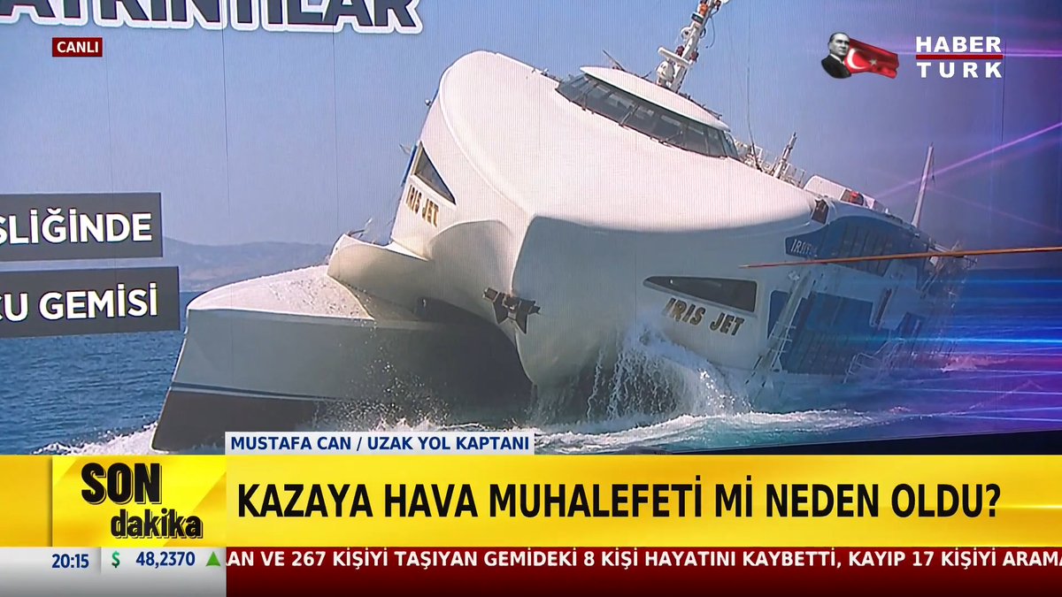 📌Kazaya hava muhalefeti mi neden oldu? Uzak Yol Kaptanı Mustafa Can #HabertürkGündem'de anlattı.