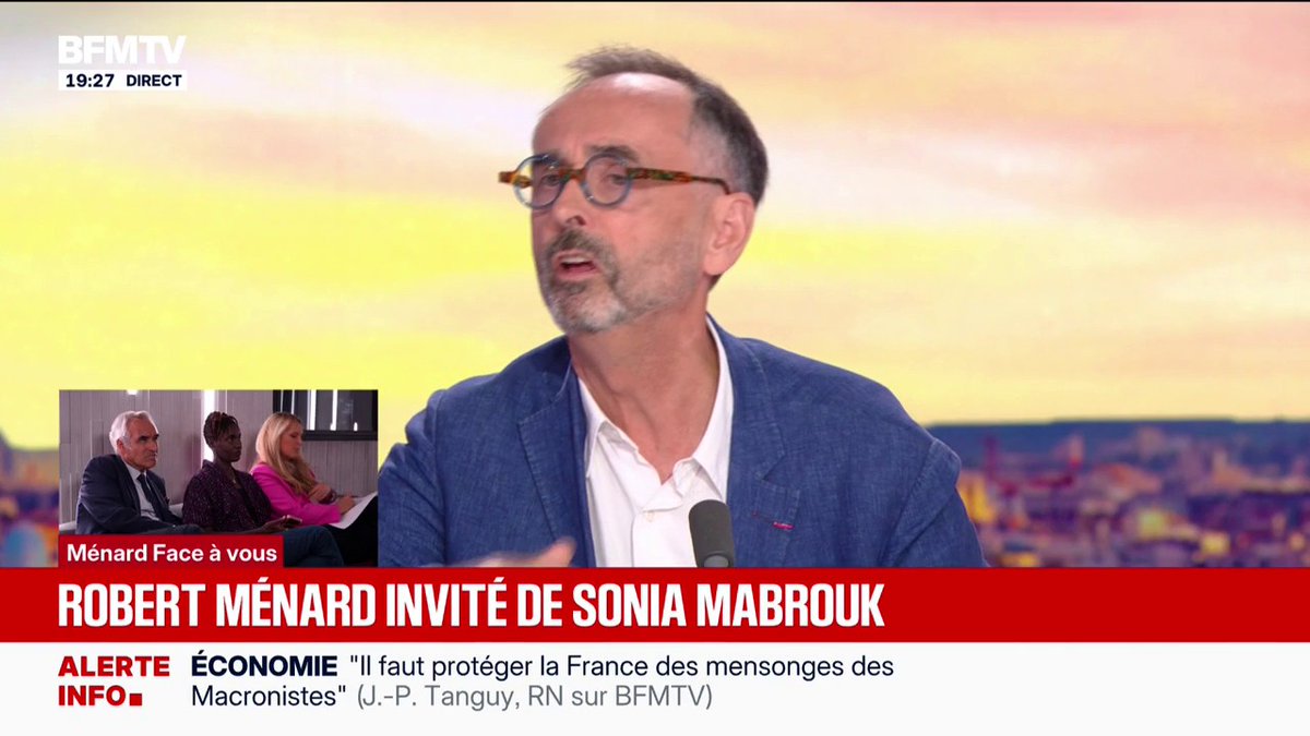 Appels à la désobéissance en cas de victoire du RN: Robert Ménard, maire DVD de Béziers, dénonce "le double langage" de LFI