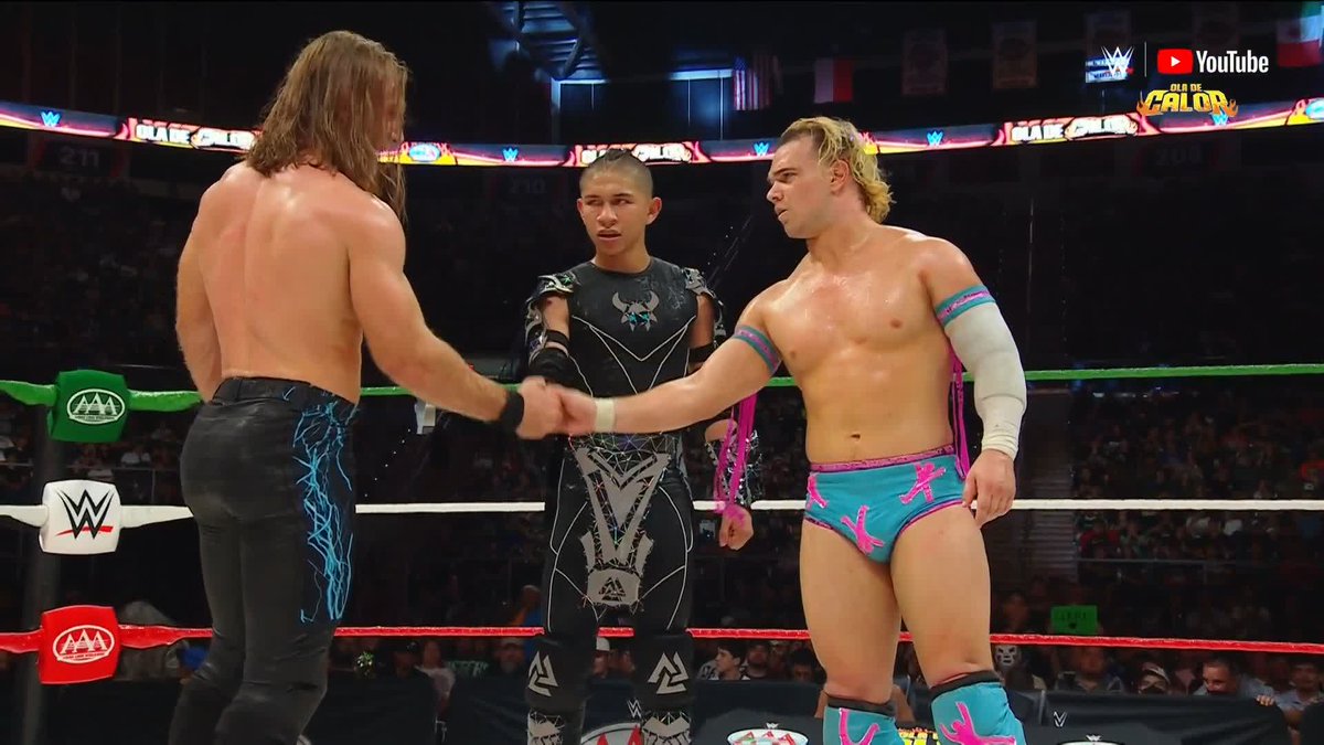 WOW! 🤩 A Fatal four-way match for the AAA World Cruiserweight Championship at Triplemanía 34!