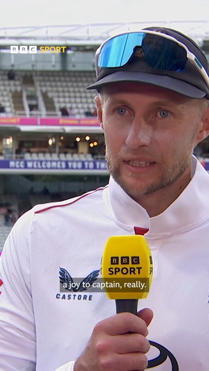 "It's been a joy to captain really!" ๐คฉ Joe Root has been delighted with what he's seen from England's bowling attack ๐ฅ