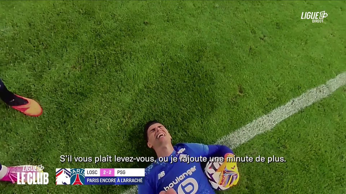 « SI VOUS NE VOUS LEVEZ PAS… C’EST 1 MINUTE SUPPLÉMENTAIRE AU TEMPS ADDITIONNEL ! » 🗣️ Berke Özer 🇹🇷 se lève directement 😭 (Il y a bien eu la minute supplémentaire 😅) 🎥 L1+