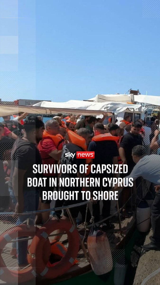 At least eight people have died after a passenger ferry carrying 267 capsized off the coast of northern Cyprus, with dozens still missing. Turkish Cypriot authorities have arrested the ship's captain and seven crew members in connection with the incident. 🔗