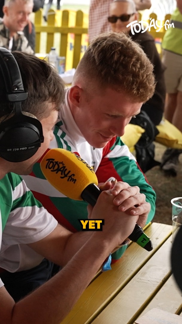The Saw Doctors were joined by Mayo captain Jack Coyne, Enda Hession and David McBrien for a chat with Dave and Fionnuala ahead of their appearance on the Main Stage for the Green and Red of Mayo! 💚❤️ #ElectricPicnic