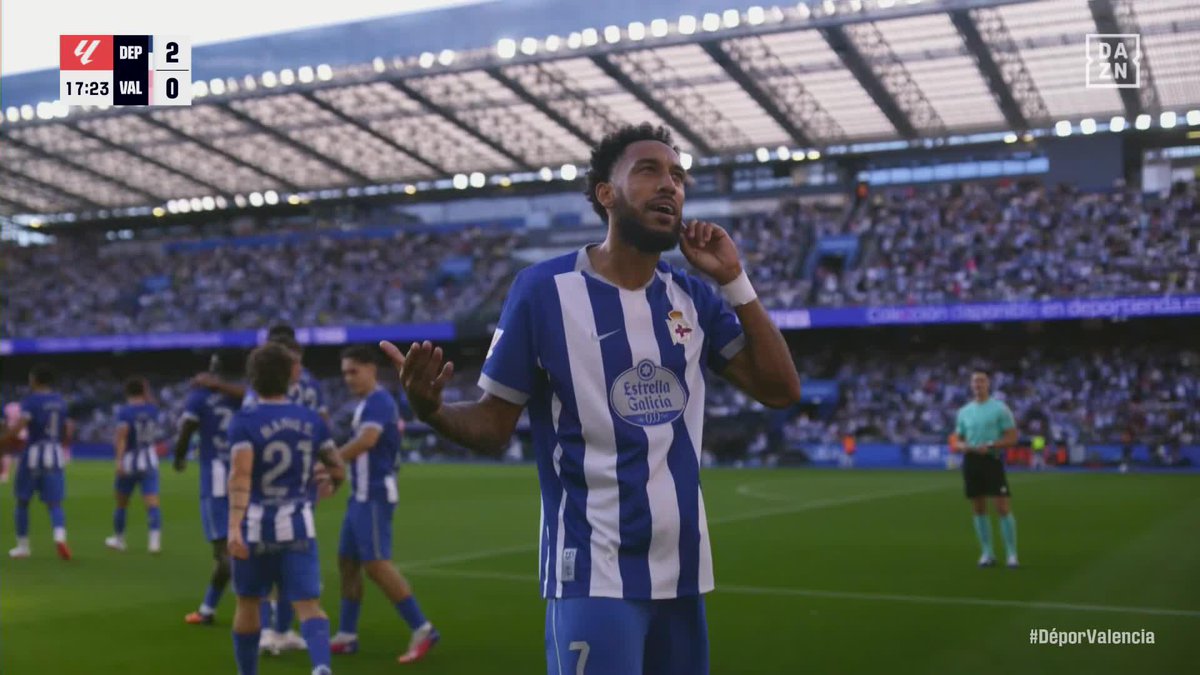 TIENES MUCHA AURA, 'AUBA' 🤯🔥 TERCER GOL EN TRES PARTIDOS DE AUBAMEYANG EN LALIGA 🇬🇦 #LALIGAenDAZN⚽️