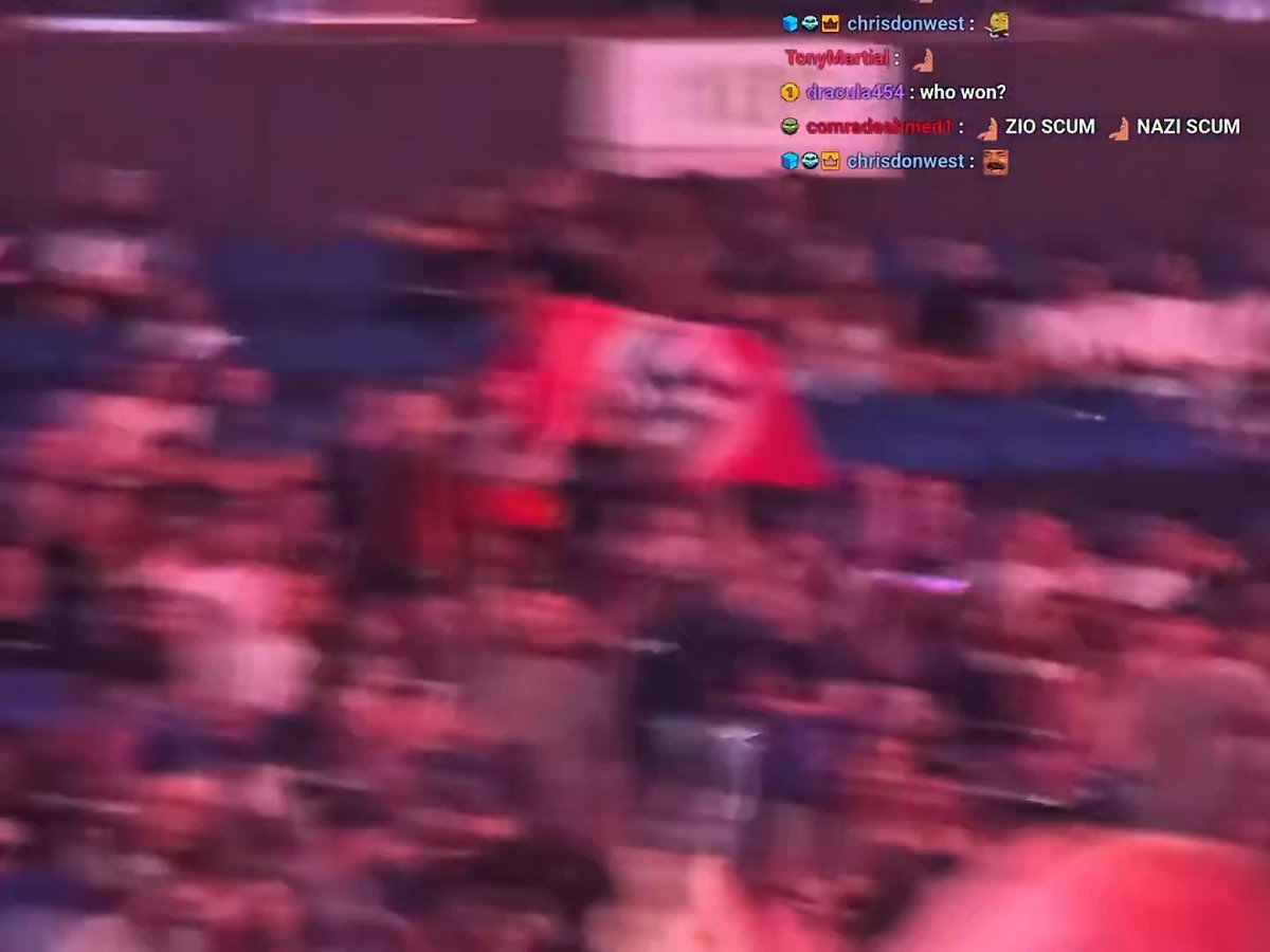 Fans raised a Nazi flag at a fight between white supremacist Internet personality Paul Nicholas Miller, better known as GypseyCrusader, and his opponent, an Israeli man named Ben Azoulay. This behavior is perhaps unsurprising given that Miller organized the event. Miller is known for his hatred of Jews, Black people, and LGBTQ+ people. It is still disturbing to see how normalized Nazism is becoming compared to only a few years ago.