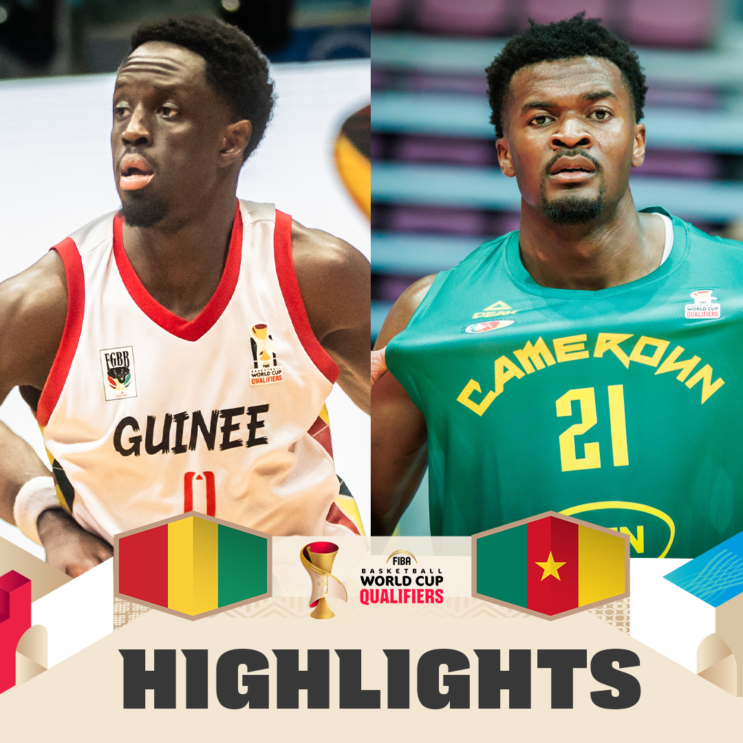 🇬🇳 Guinea flex their muscles from start to finish and get a commanding win against Cameroon! #FIBAWC