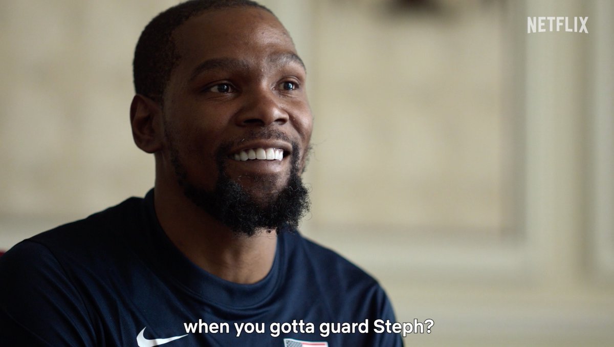 “Y’all can play together every day for the last five years. That ain’t going to help you. That chemistry gonna help you when you gotta Steph? Play the games, bro.” This Kevin Durant line in Court of Gold was all-time 🥶