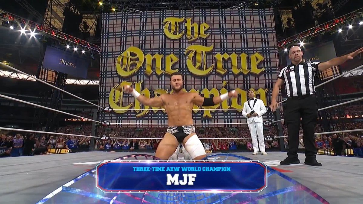 .Maxwell Jacob Friedman™️ believes he is the one TRUE champion! He enters the Casino Gauntlet ready to silence the doubters and earn his shot at the #AEW World Title! Watch #AEWAllIn London LIVE on HBO Max PPV