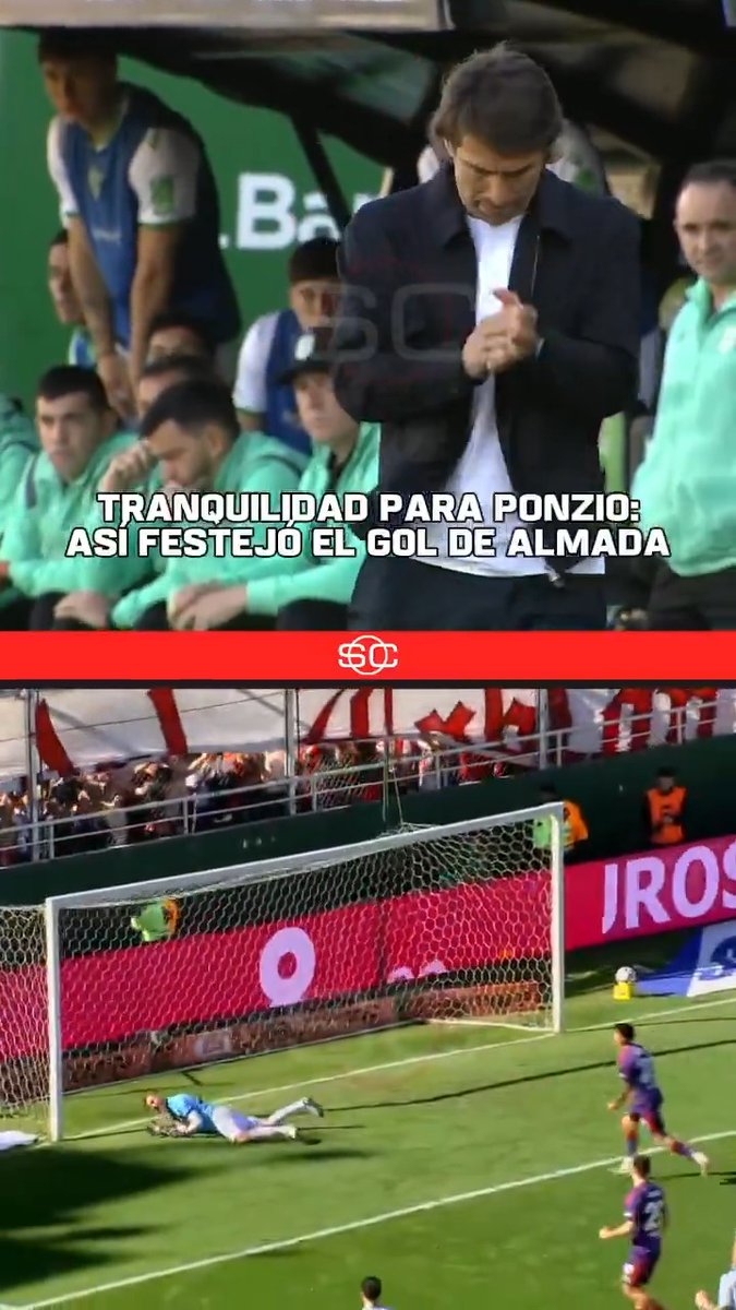 RESPIRA EL LEÓN: así vivió y festejó Leo Ponzio el primer gol de Thiago Almada con la camiseta de River.