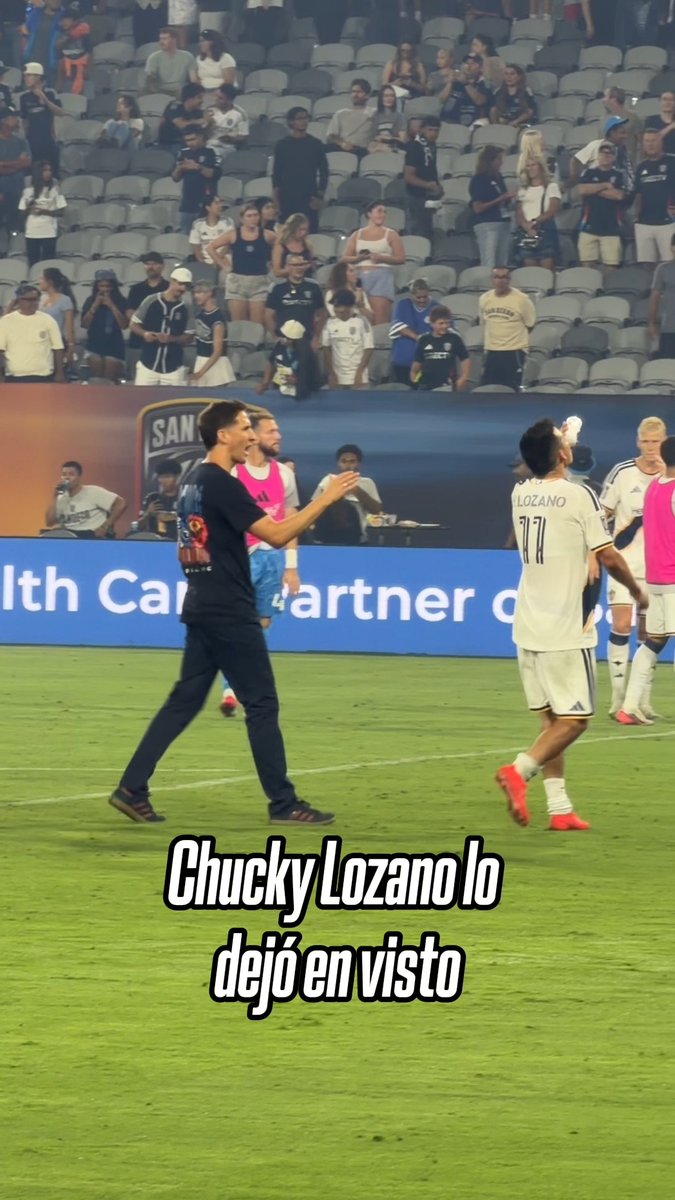 A Chucky no se le olvida que fue separado de San Diego FC Cuando su extécnico se acercó, Hirving Lozano prefirió voltear hacia otro lado