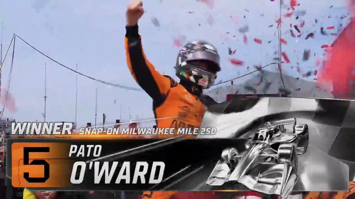 Winner! Pato O'Ward | Arrow McLaren IndyCar Team