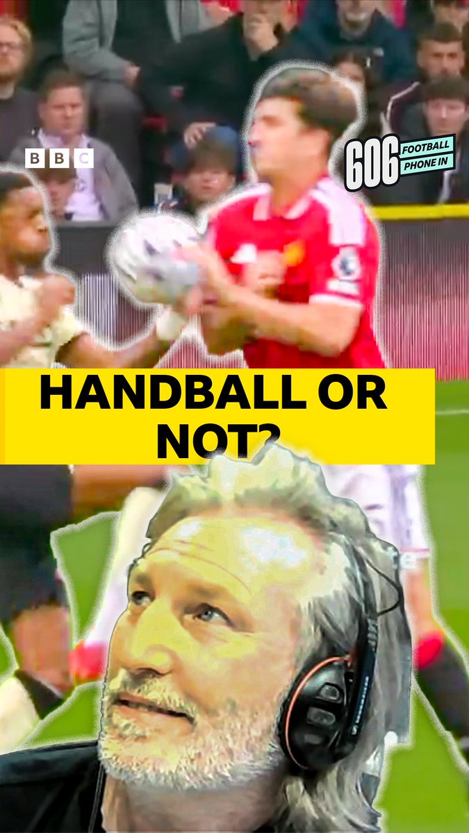 Did Maguire handle it? 👀 An Ipswich fan and a United fan go head-to-head on the decision ⚔️ #BBC606 #MUFC
