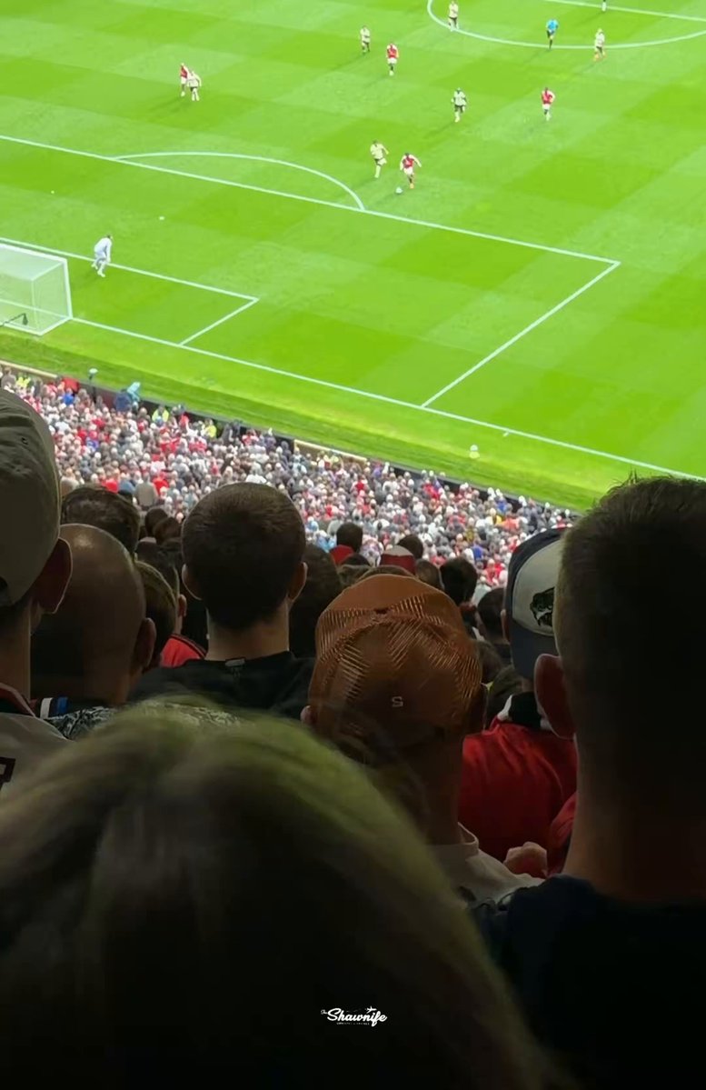 Our first goal of the season from my view. Captain Bruno Fernandes! Manchester United, always ❤️