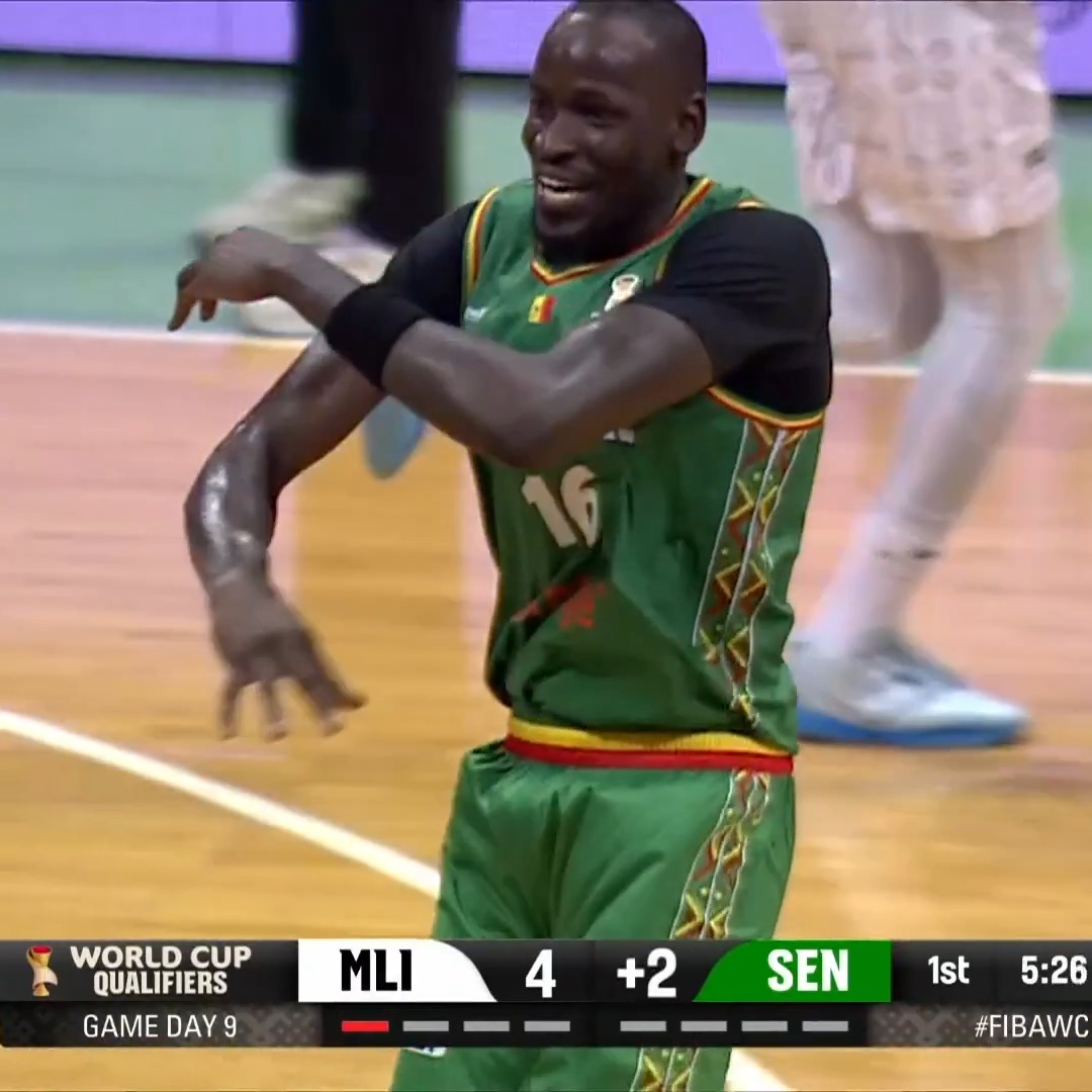 WITH AUTHORITY 😤 #FIBAWC x FSBB 🇸🇳🏀