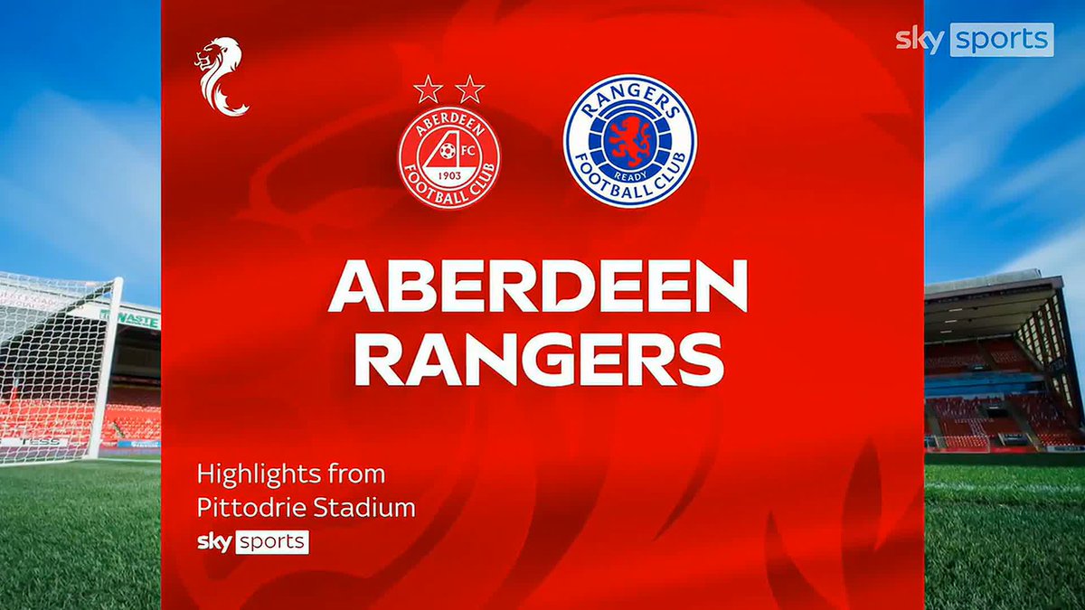 🔵 A Lawrence Shankland penalty eased the pressure on Derek McInnes as Rangers edged out Aberdeen, who had a goal disallowed ⤵️