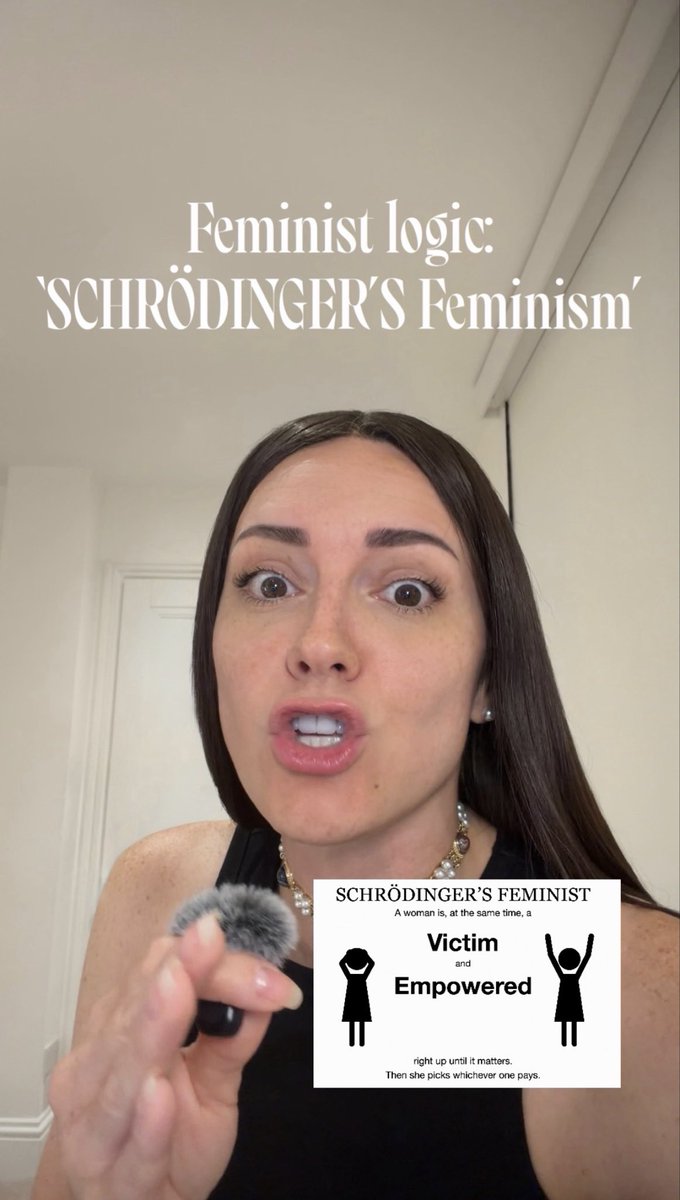 Feminists are like Schrödinger’s cat.